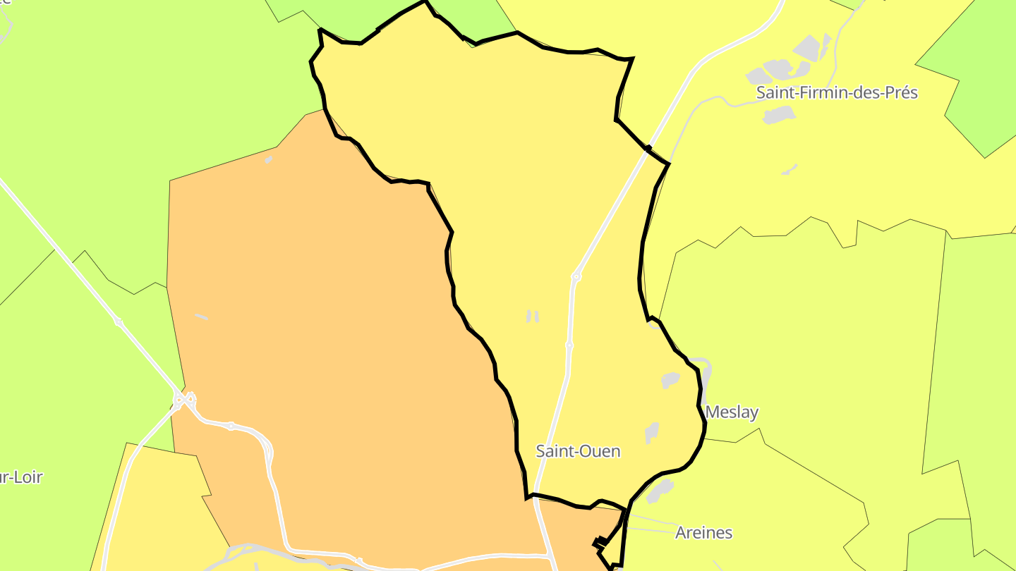Carte des prix de l'immobilier Saint-Ouen