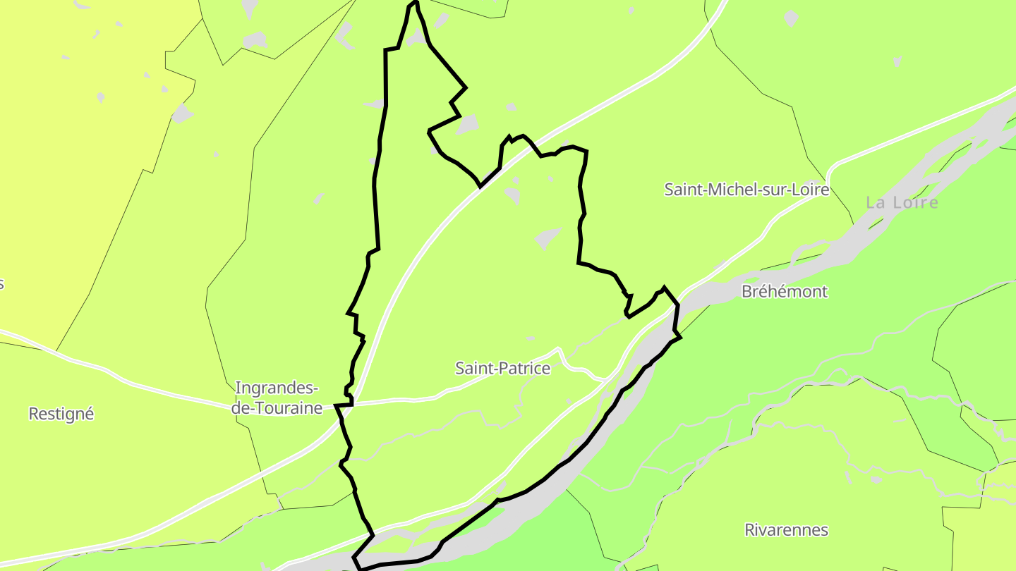 Carte des prix de l'immobilier Saint-Patrice