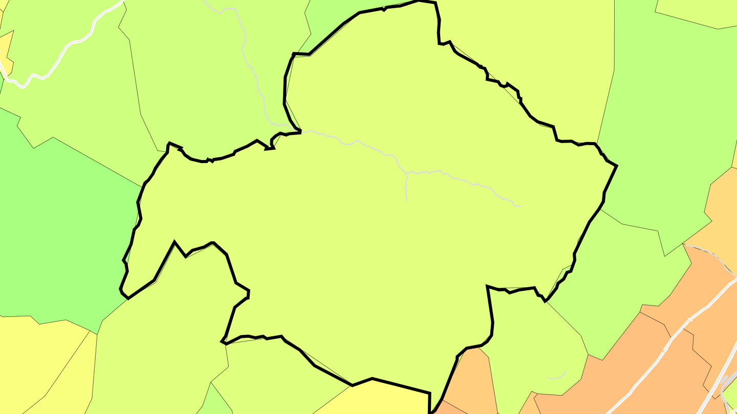 Carte des prix de l'immobilier Saint-Pierre-de-Chartreuse