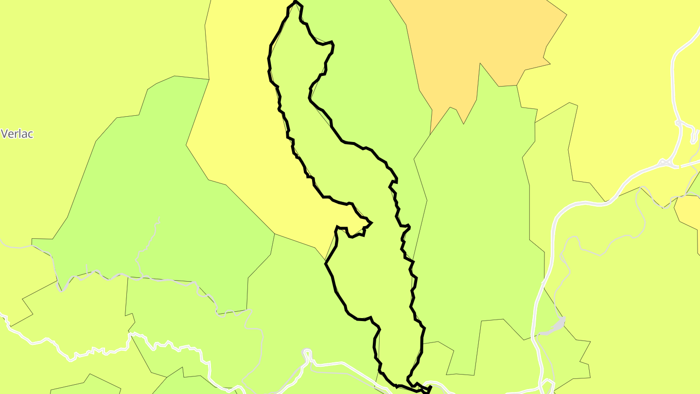 Carte des prix de l'immobilier Saint-Pierre-de-Nogaret