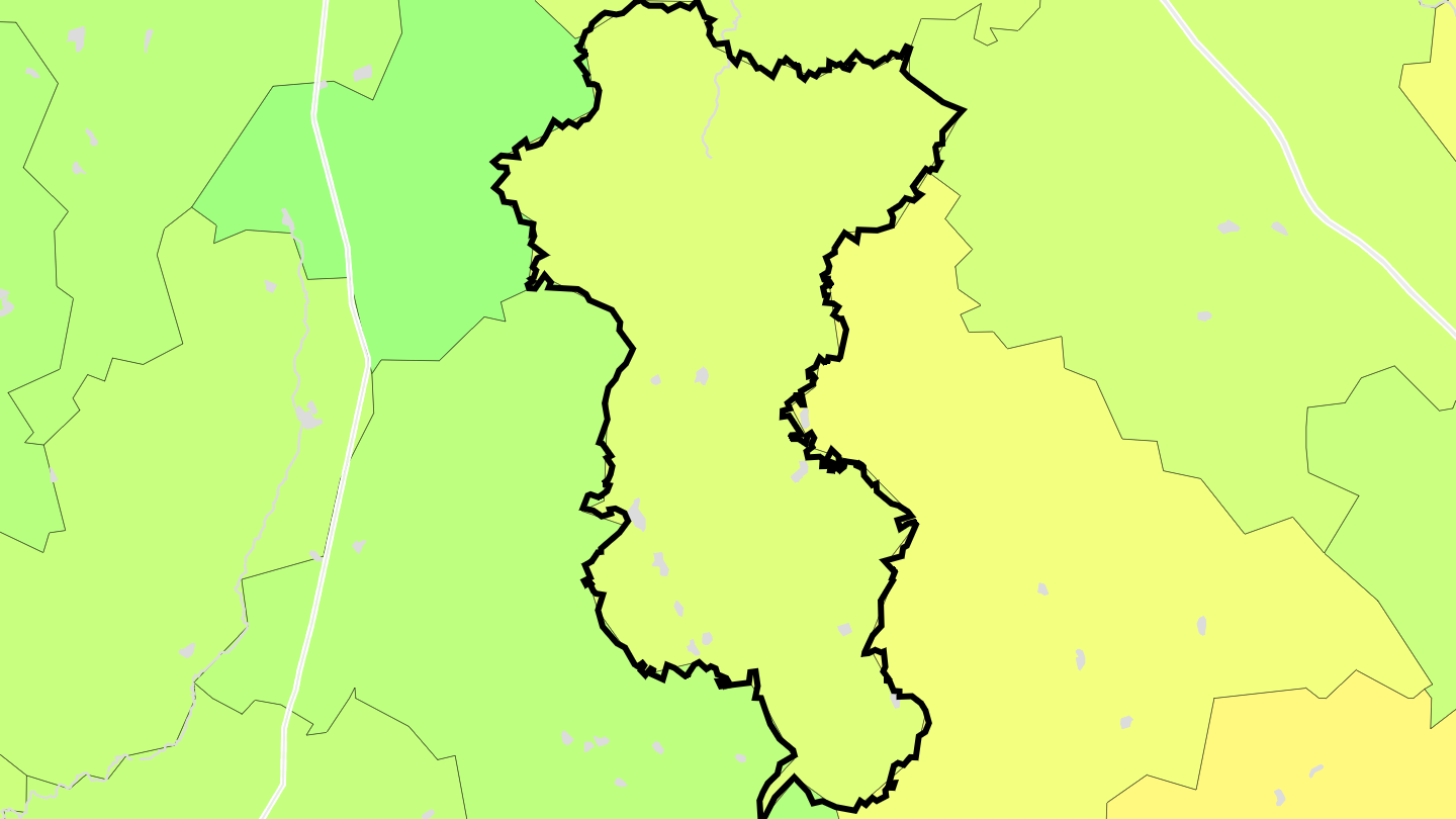 Carte des prix de l'immobilier Saint-Priest-Ligoure