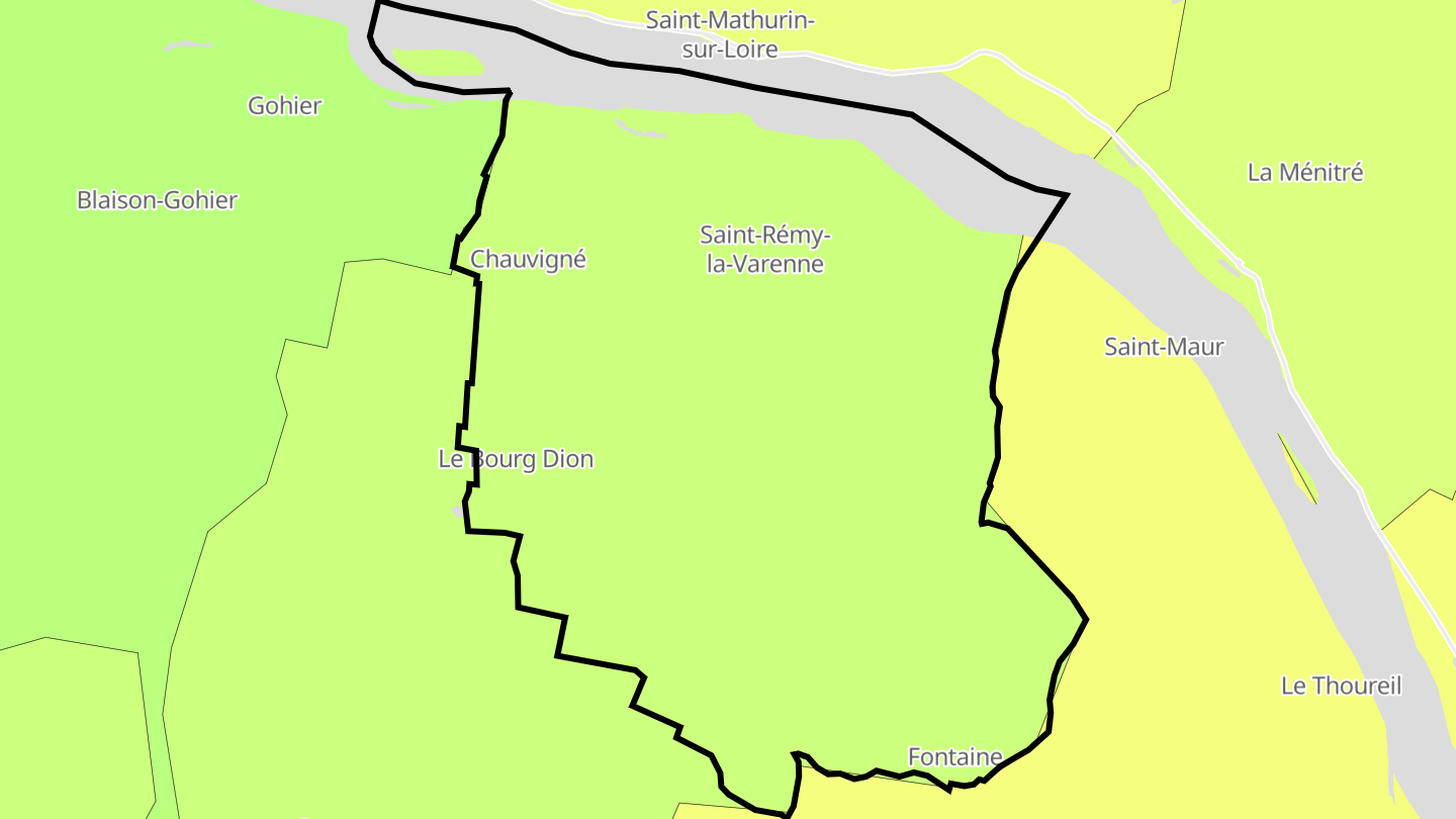 Carte des prix de l'immobilier Saint-Rémy-la-Varenne