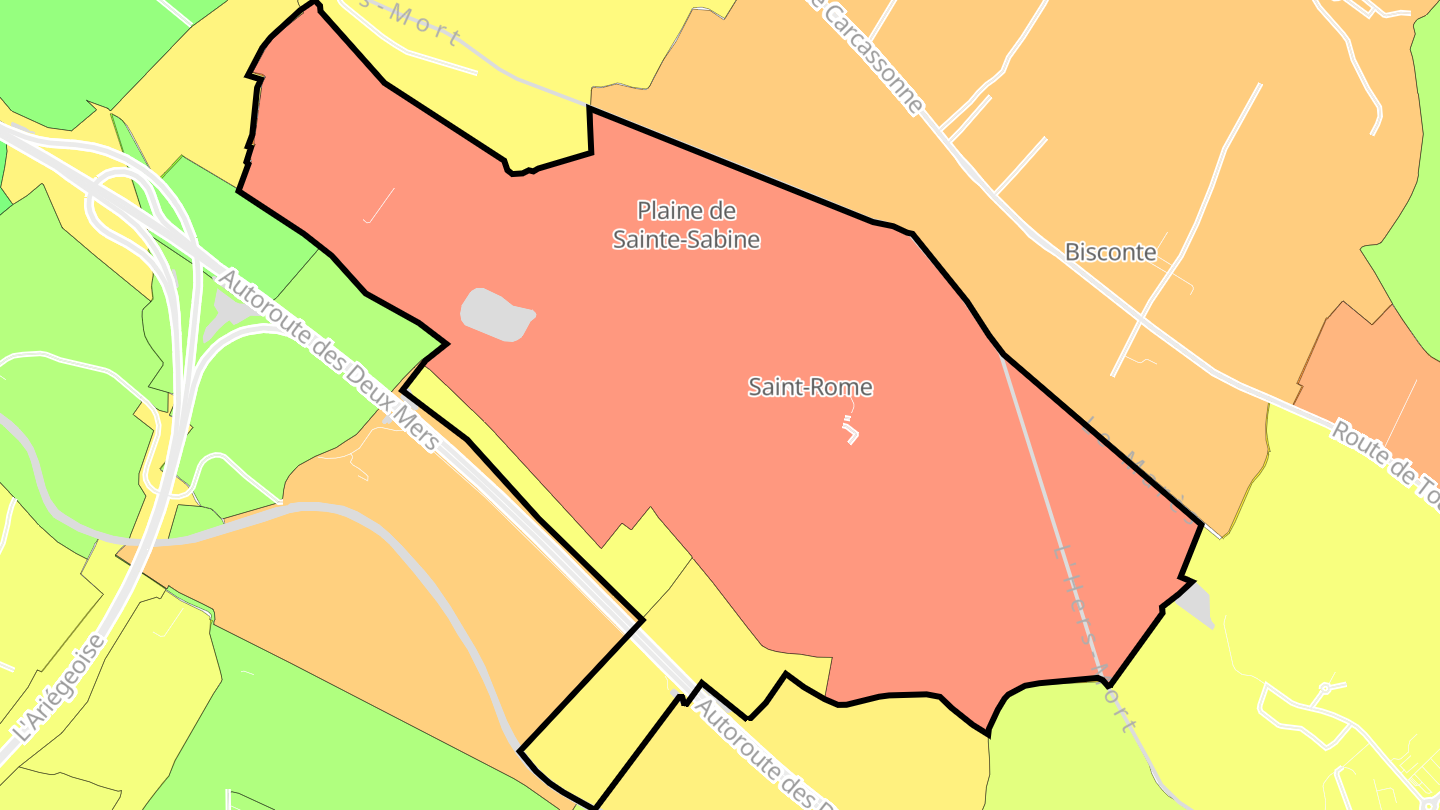 Carte des prix de l'immobilier Saint-Rome