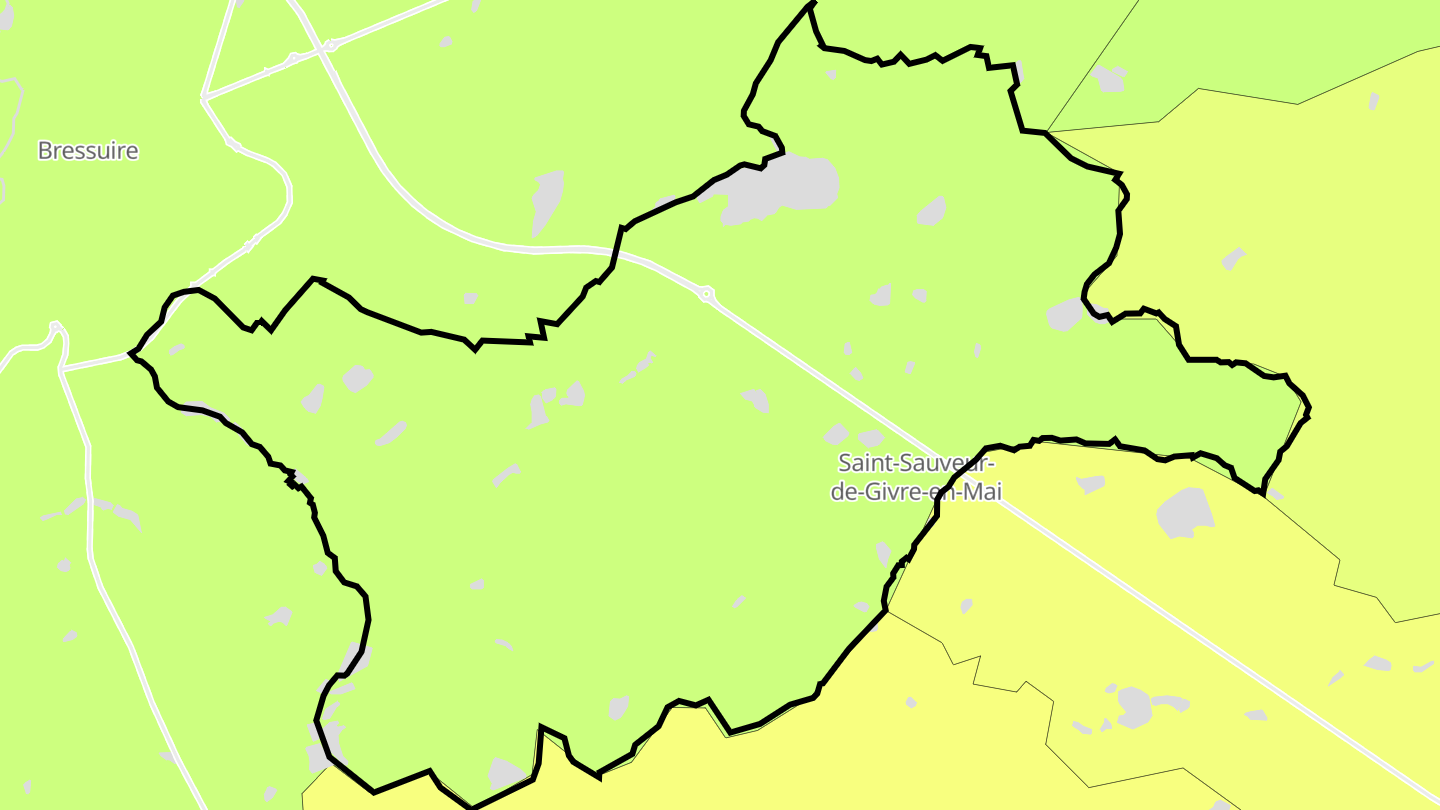 Carte des prix de l'immobilier Saint-Sauveur