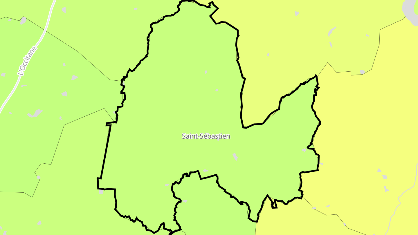 Carte des prix de l'immobilier Saint-Sébastien