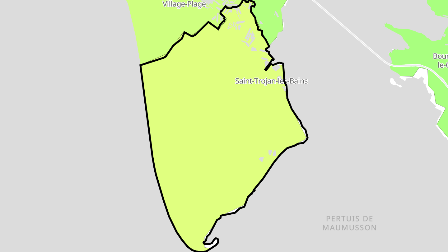 Carte des prix de l'immobilier Saint-Trojan-les-Bains