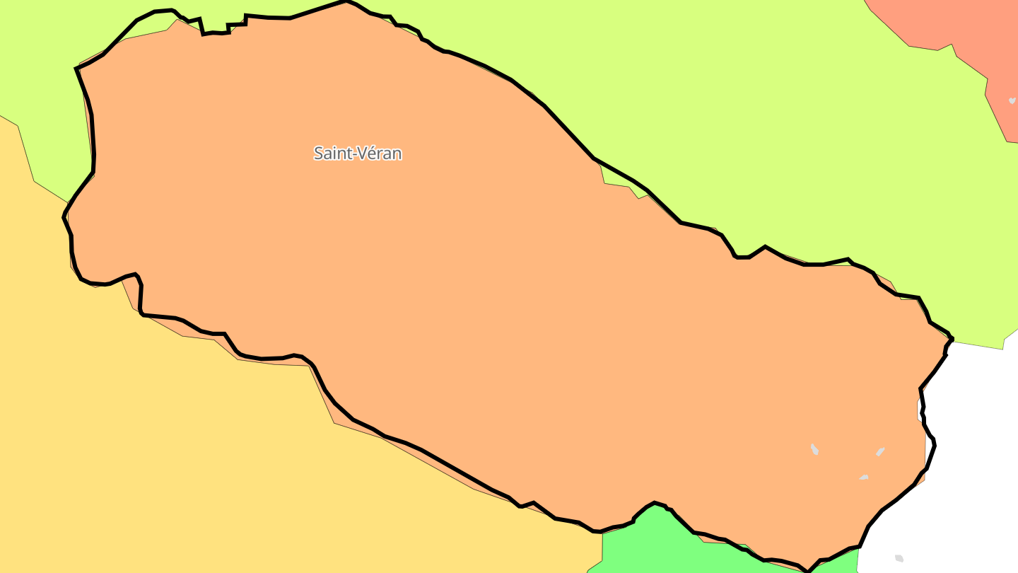 Carte des prix de l'immobilier Saint-Véran