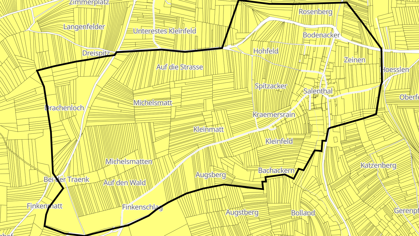 Carte des prix de l'immobilier Salenthal