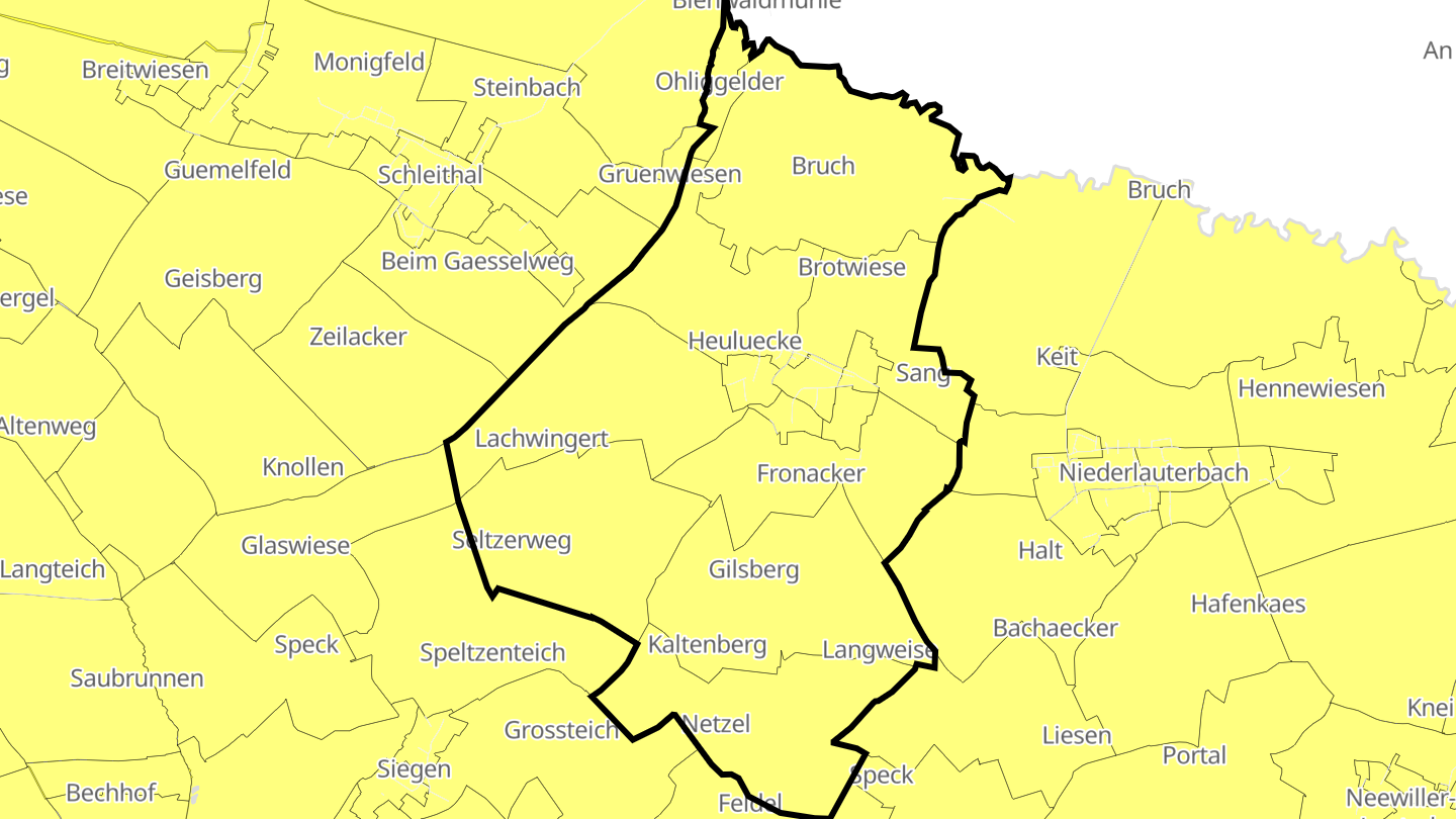 Carte des prix de l'immobilier Salmbach