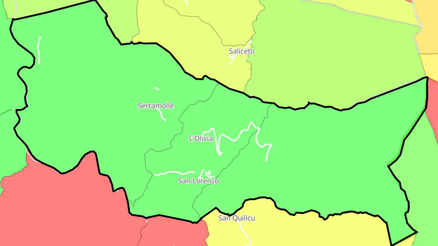 Carte des prix de l'immobilier San-Lorenzo