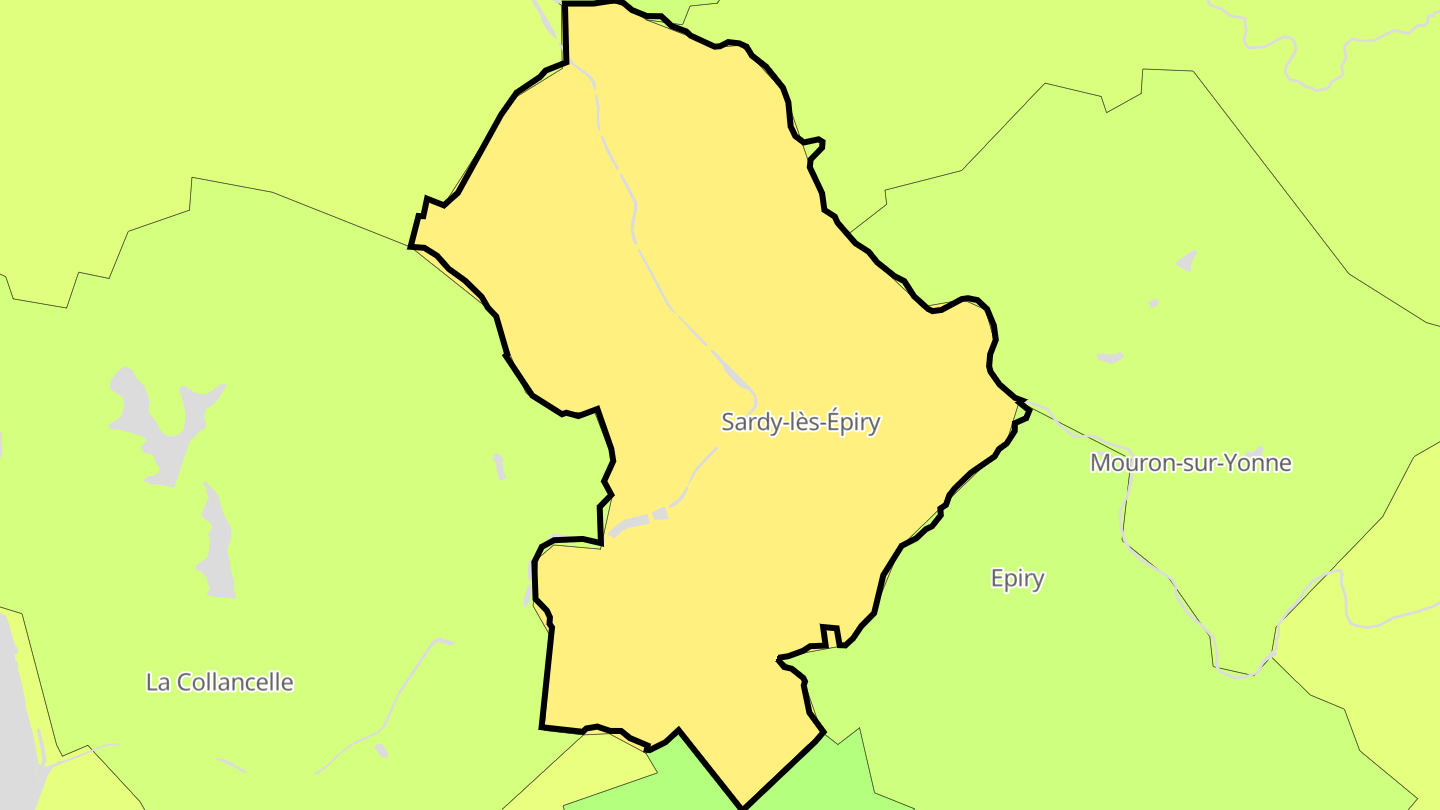 Carte des prix de l'immobilier Sardy-lès-Épiry