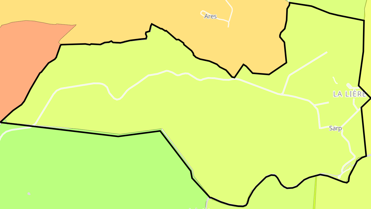 Carte des prix de l'immobilier Sarp
