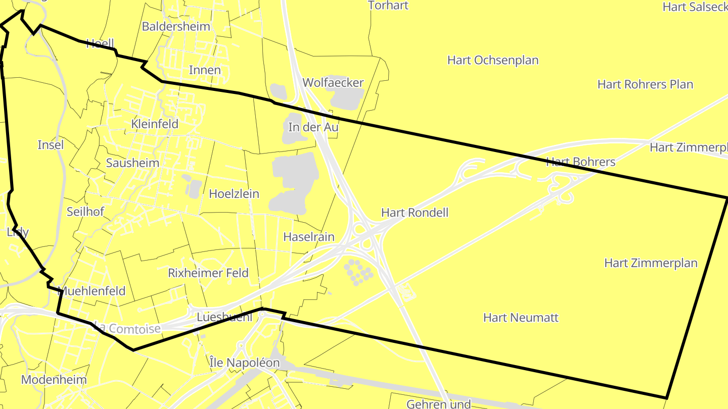 Carte des prix de l'immobilier Sausheim