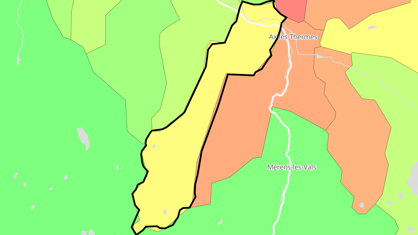 Carte des prix de l'immobilier Savignac-les-Ormeaux