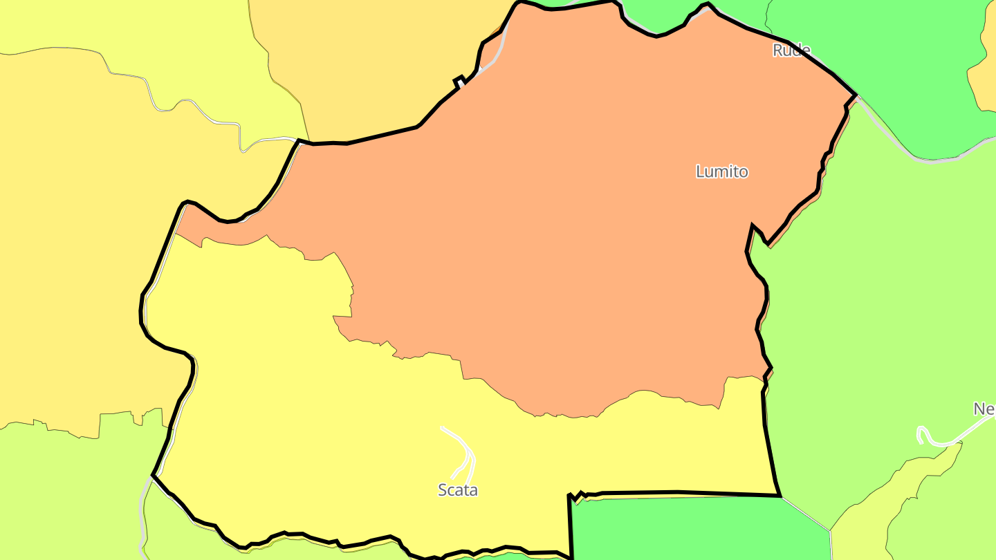 Carte des prix de l'immobilier Scata