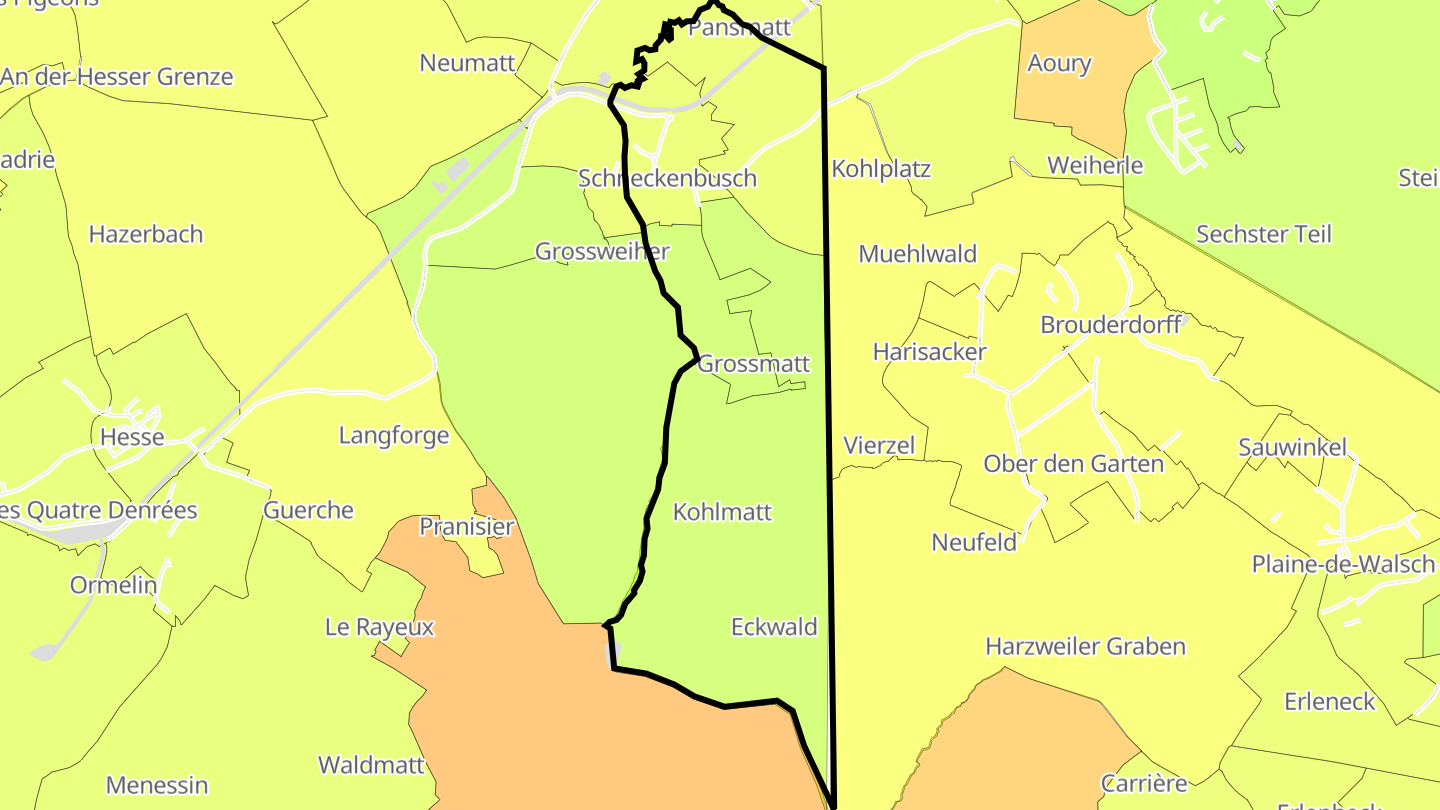 Carte des prix de l'immobilier Schneckenbusch