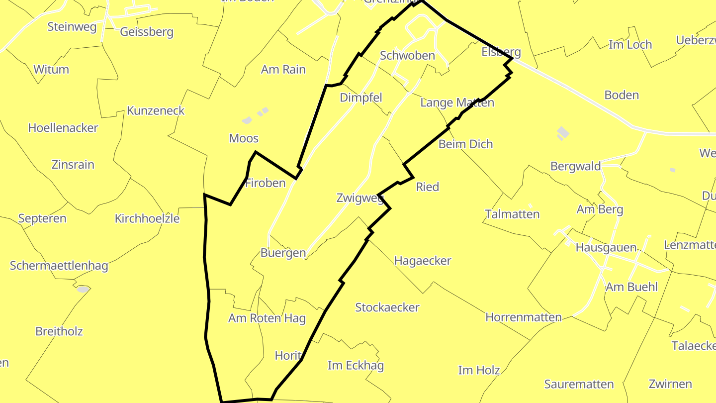 Carte des prix de l'immobilier Schwoben