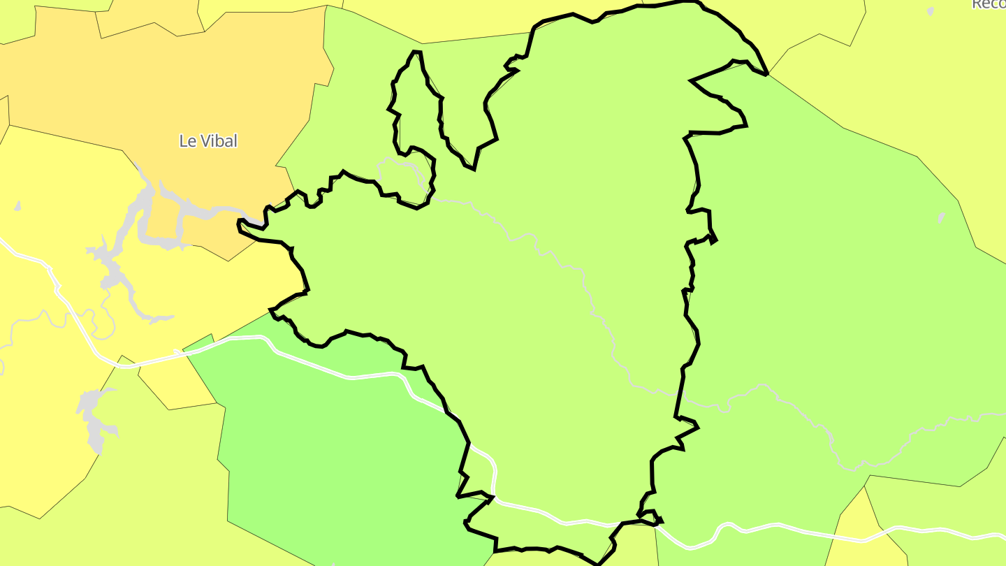 Carte des prix de l'immobilier Ségur