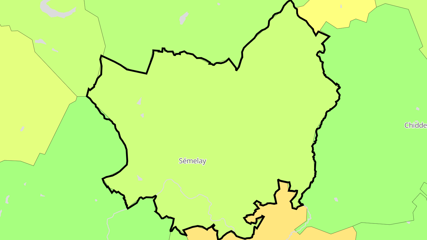 Carte des prix de l'immobilier Sémelay