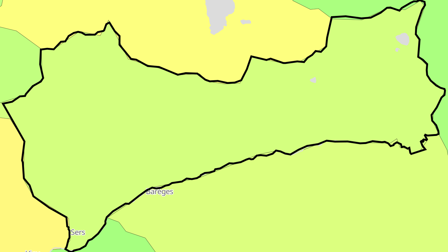 Carte des prix de l'immobilier Sers