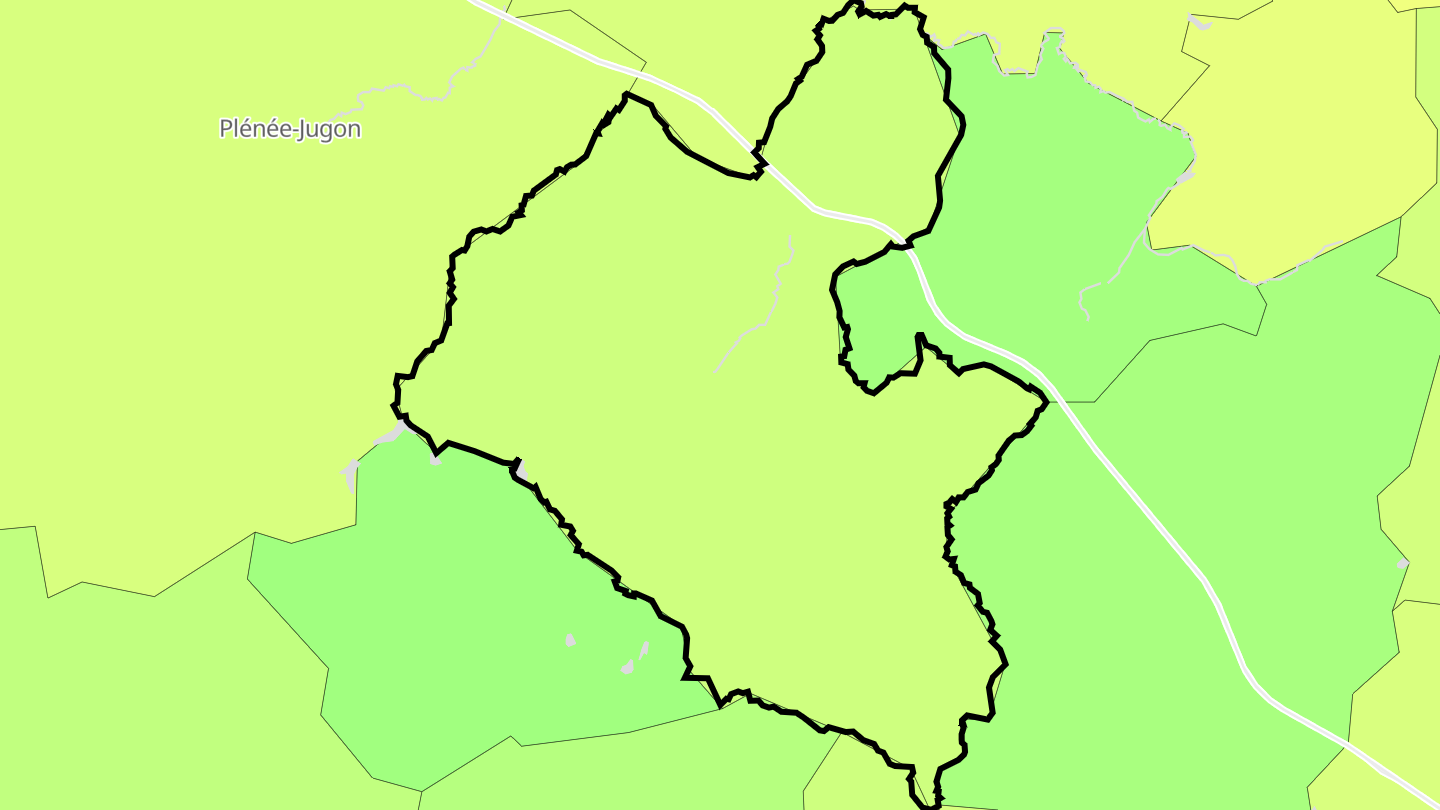 Carte des prix de l'immobilier Sévignac