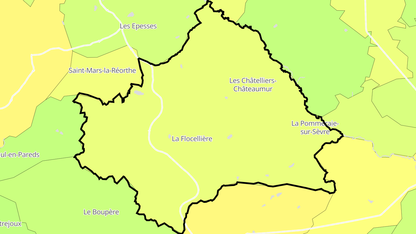 Carte des prix de l'immobilier Sèvremont