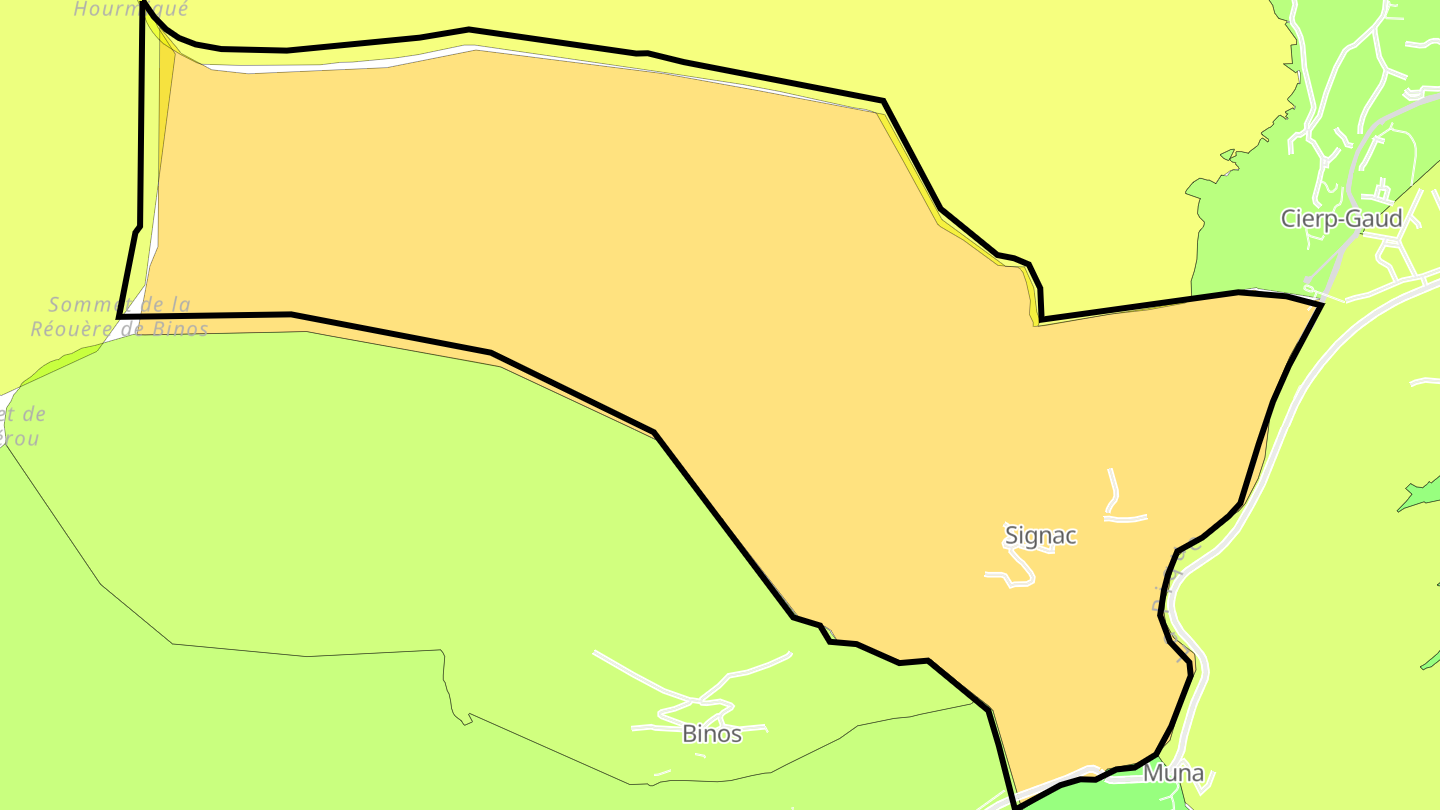 Carte des prix de l'immobilier Signac