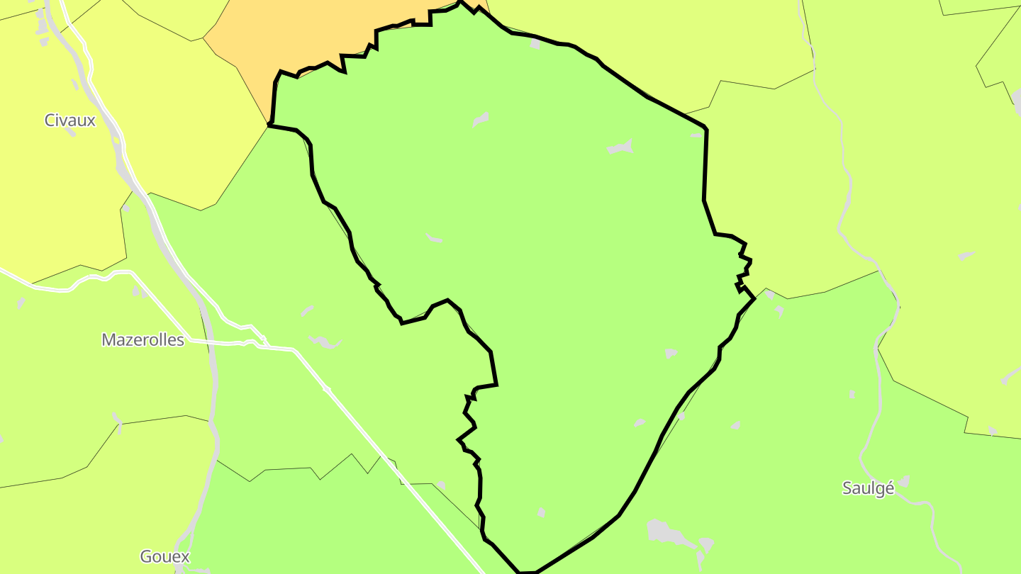 Carte des prix de l'immobilier Sillars