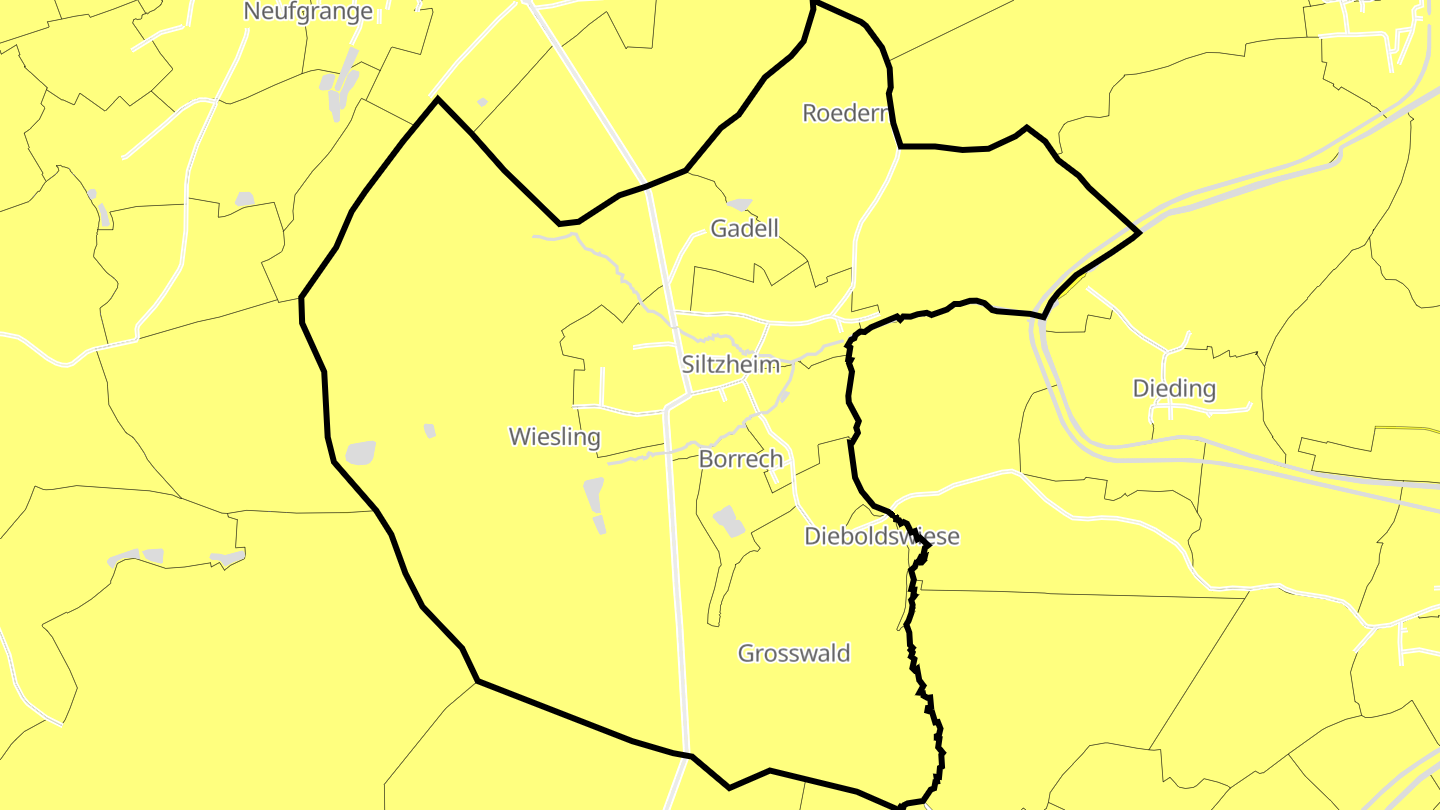 Carte des prix de l'immobilier Siltzheim