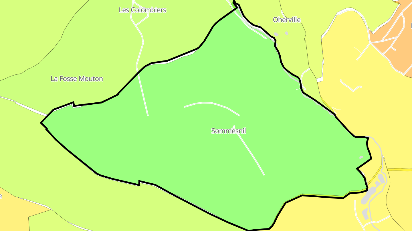 Carte des prix de l'immobilier Sommesnil