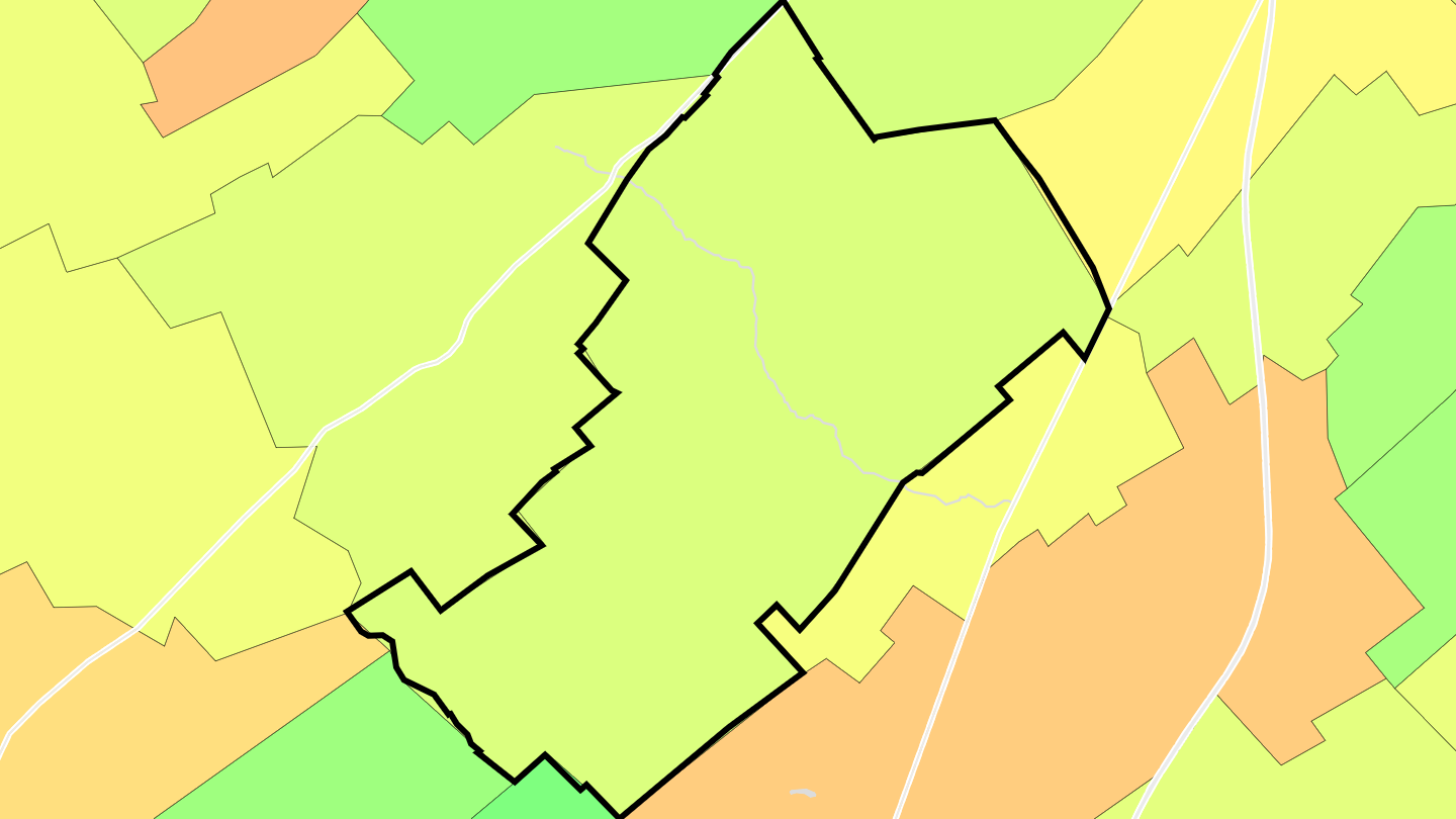 Carte des prix de l'immobilier Soudron