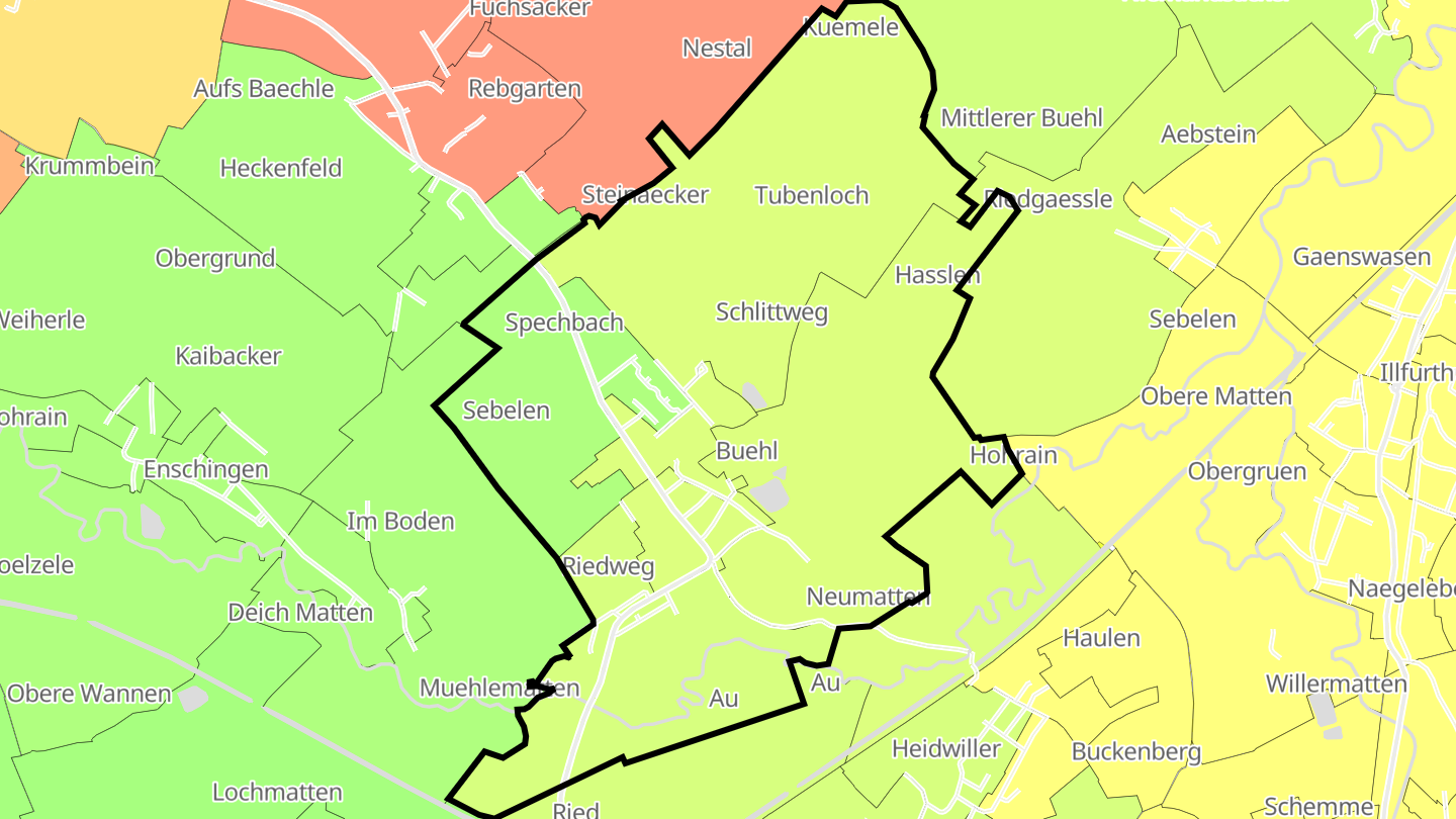 Carte des prix de l'immobilier Spechbach-le-Bas