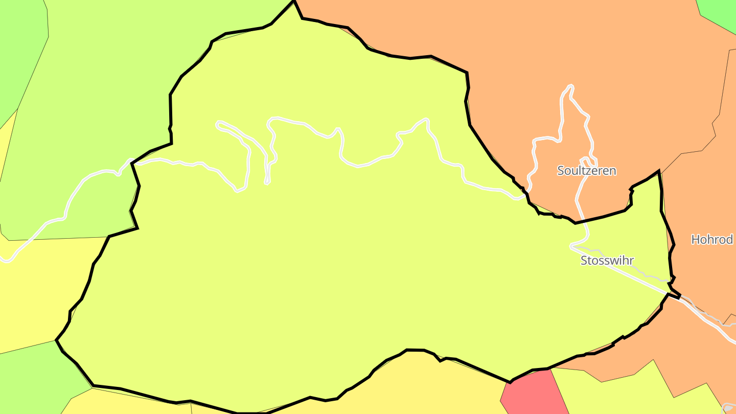 Carte des prix de l'immobilier Stosswihr