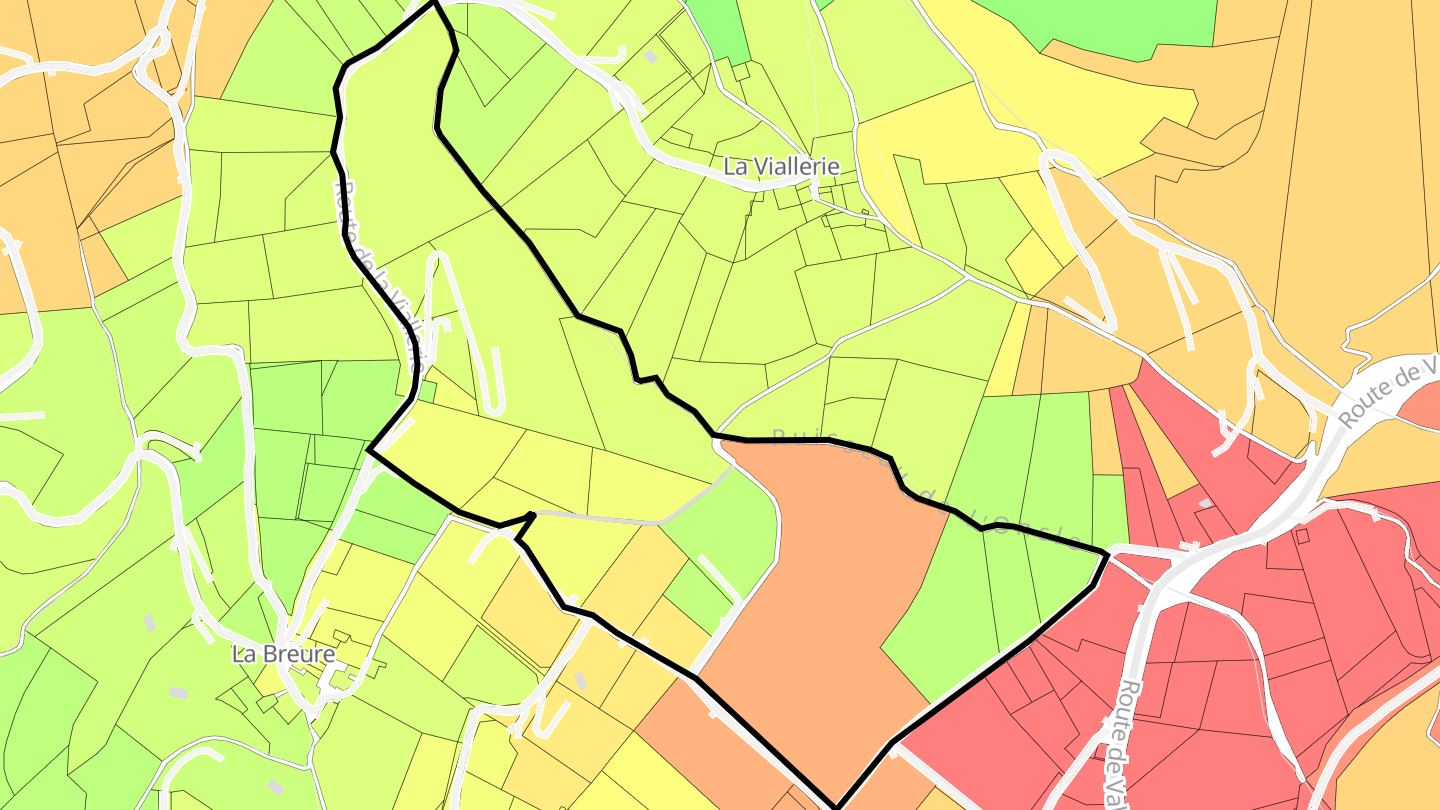 Carte des prix de l'immobilier Supeyre