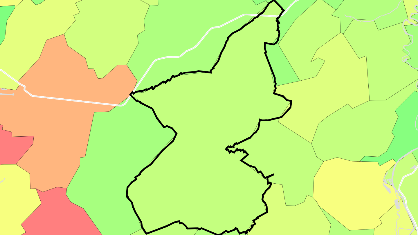 Carte des prix de l'immobilier Tailly