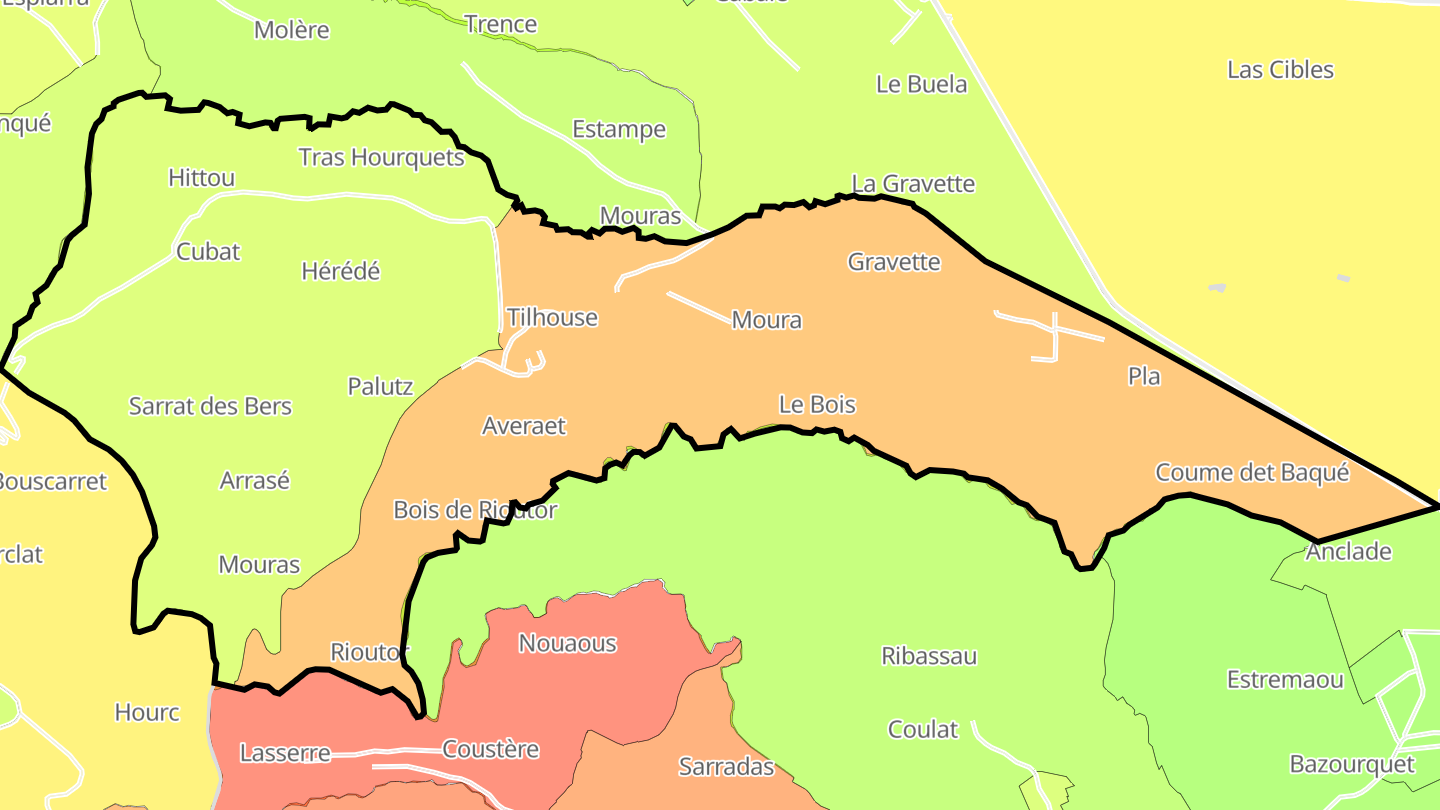 Carte des prix de l'immobilier Tilhouse