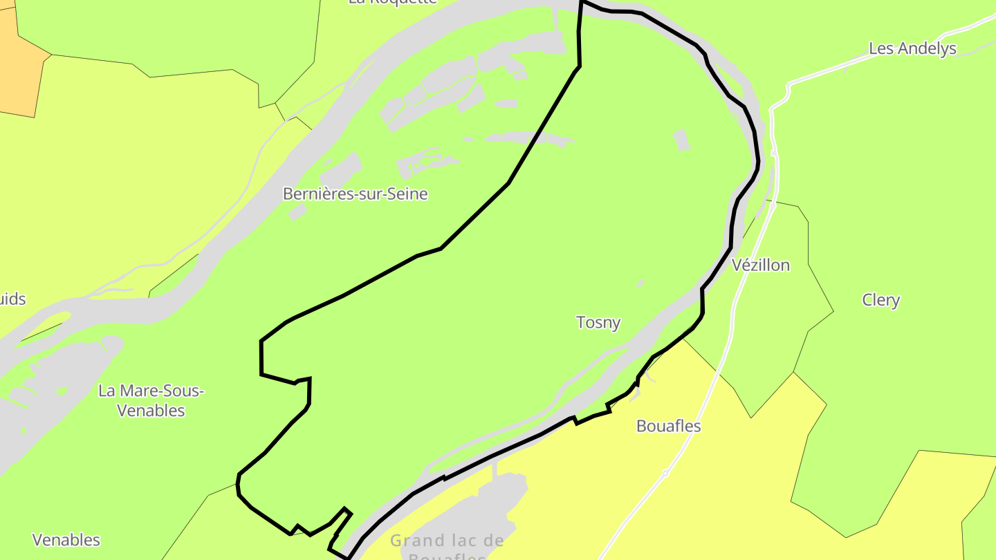 Carte des prix de l'immobilier Tosny