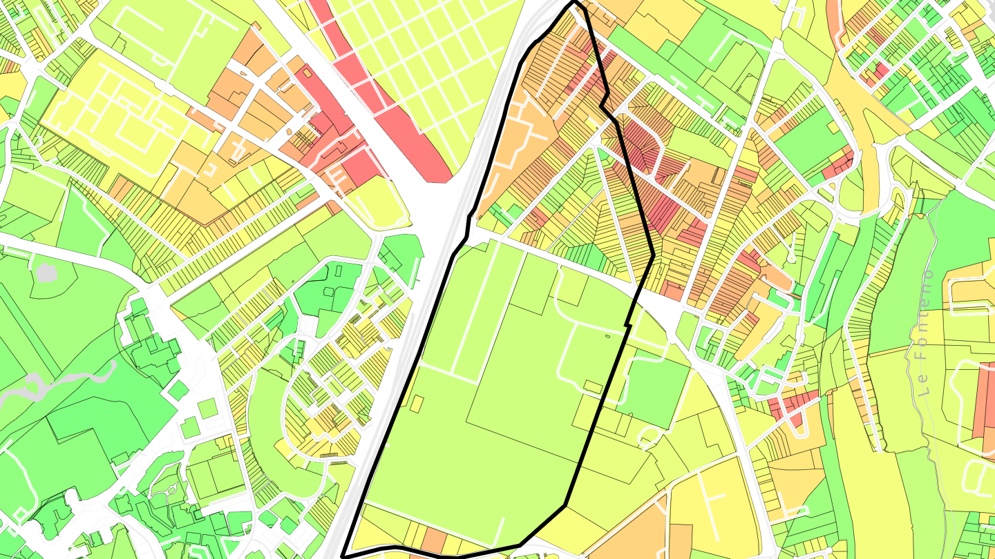 Carte des prix de l'immobilier Tourtel