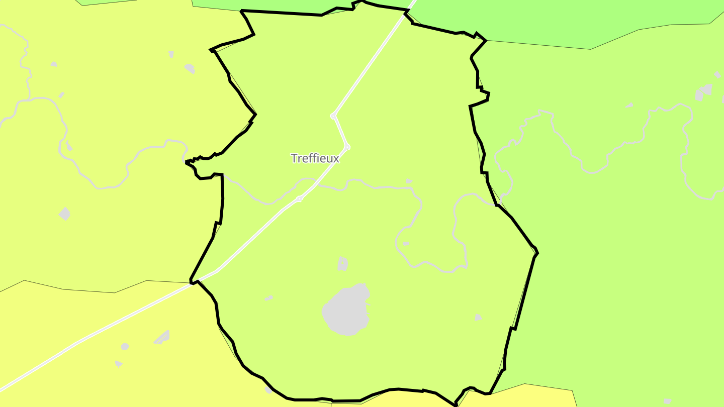 Carte des prix de l'immobilier Treffieux