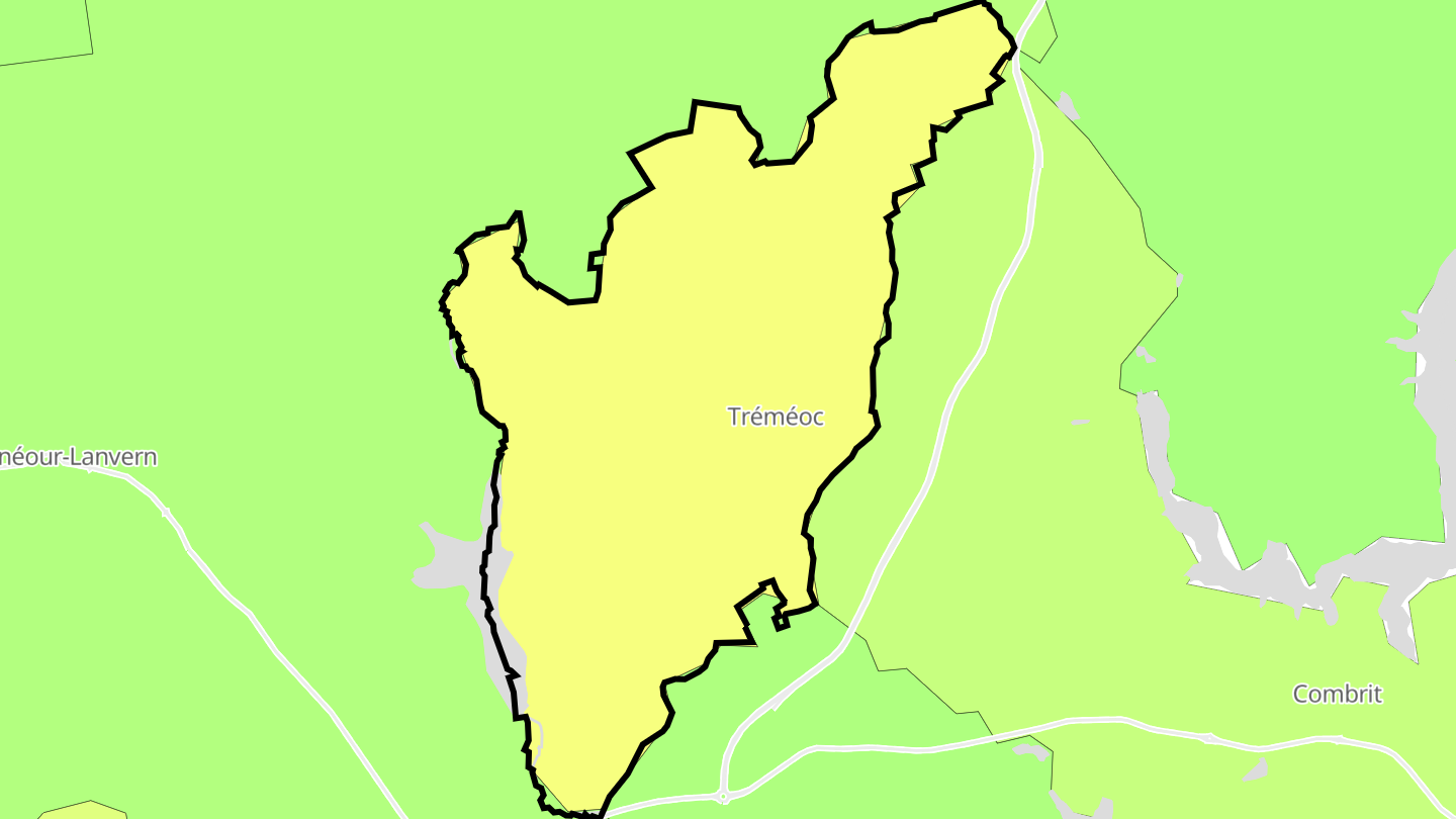 Carte des prix de l'immobilier Tréméoc