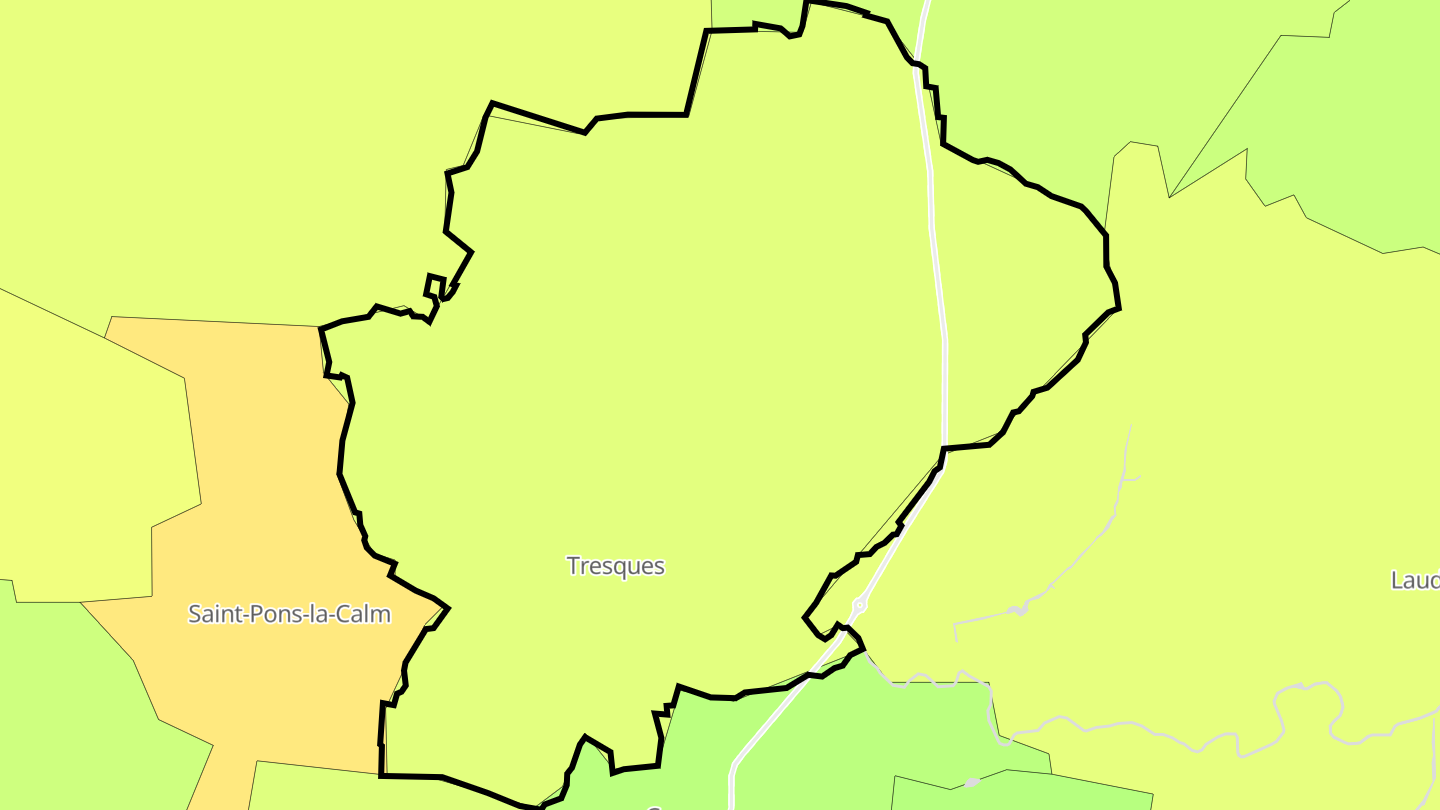 Carte des prix de l'immobilier Tresques