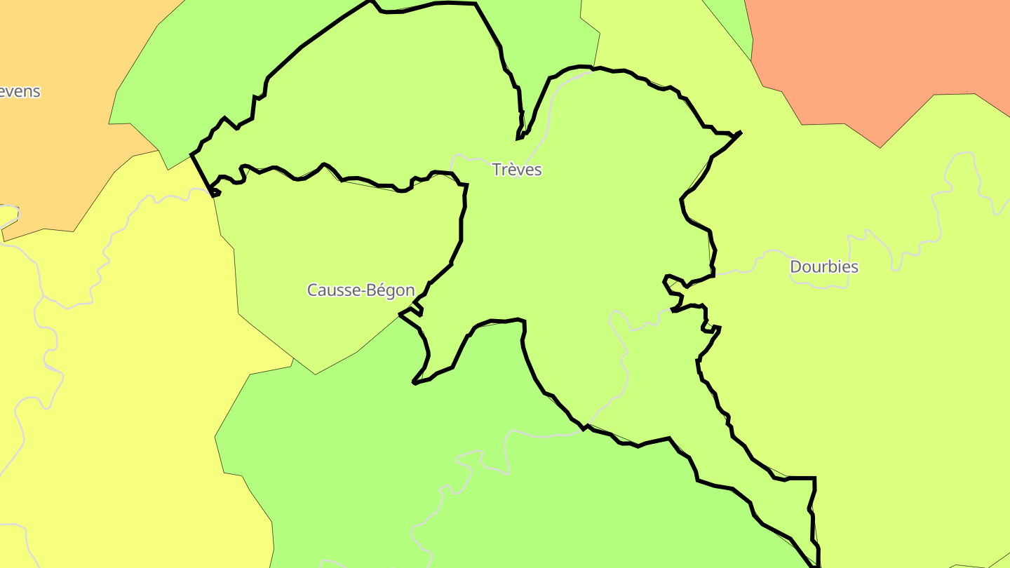 Carte des prix de l'immobilier Trèves