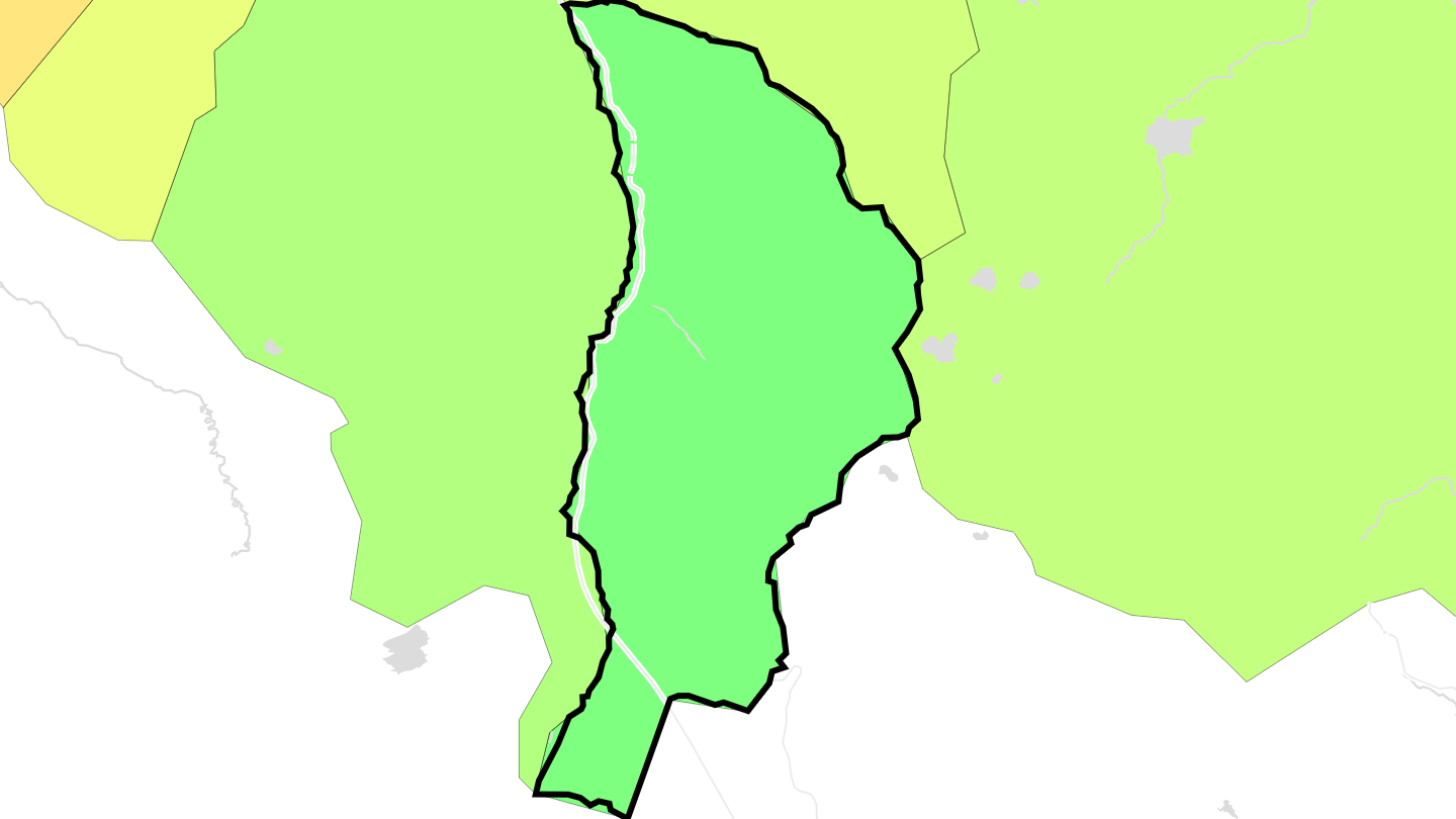 Carte des prix de l'immobilier Urdos