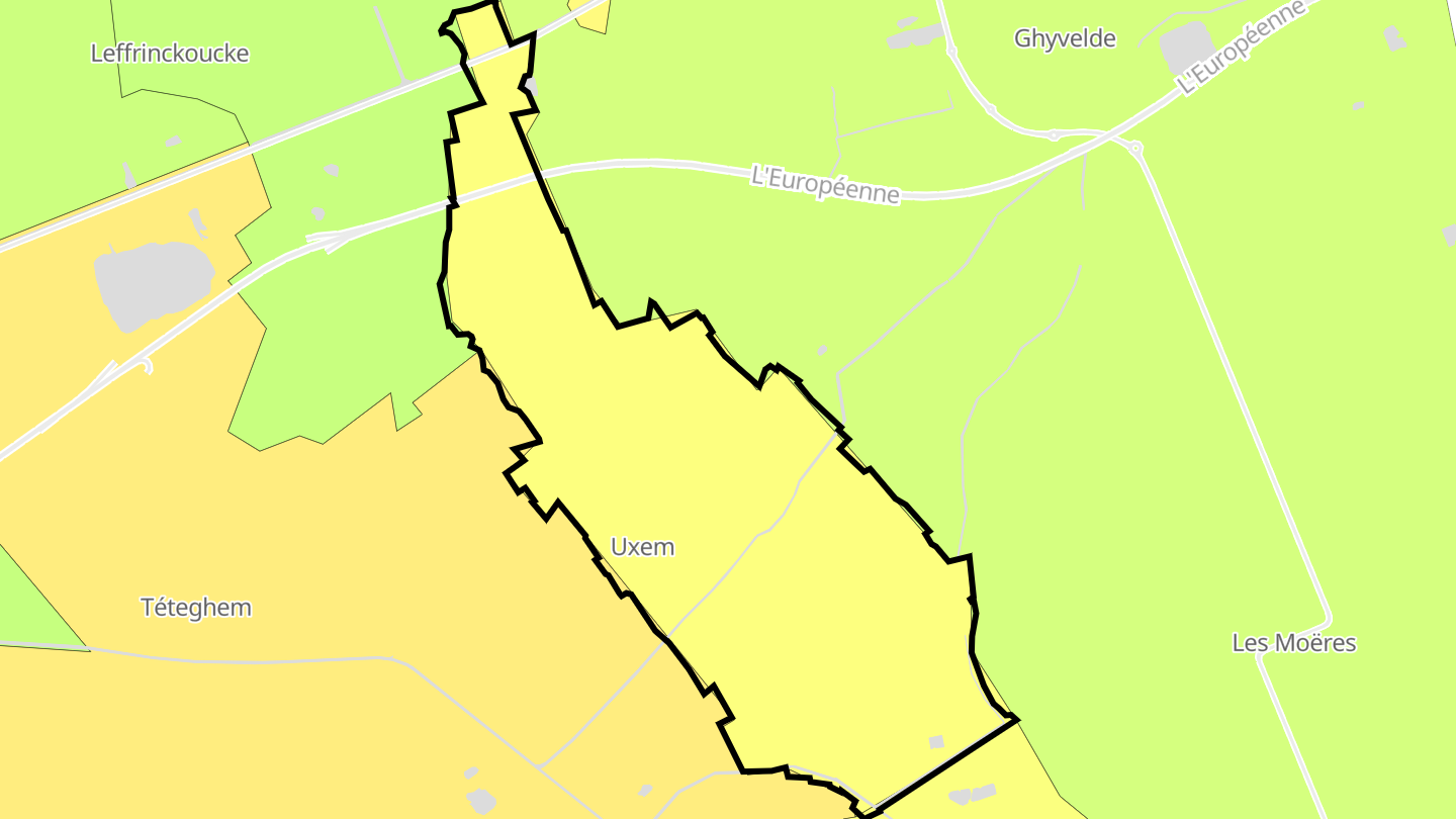 Carte des prix de l'immobilier Uxem