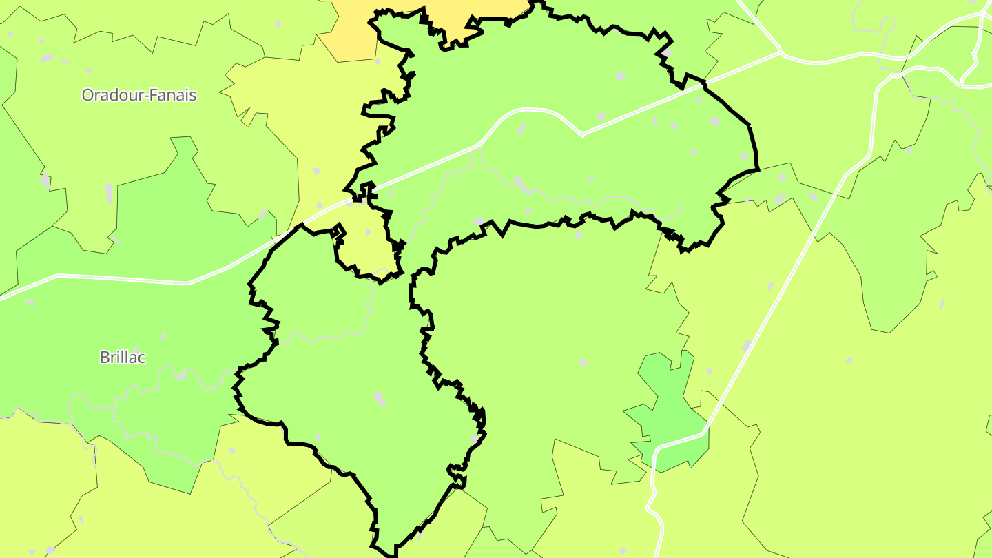 Carte des prix de l'immobilier Val-d'Issoire
