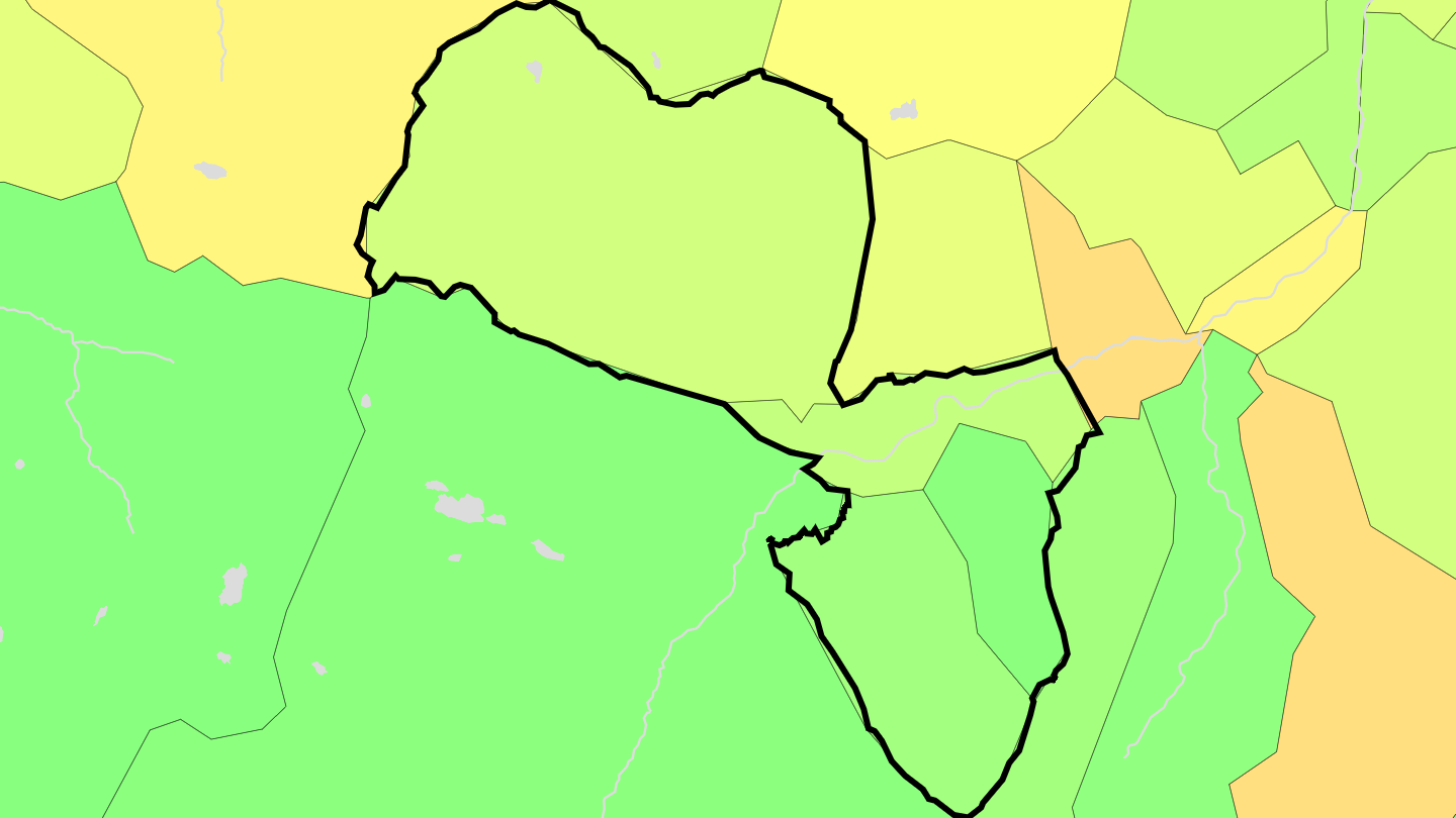 Carte des prix de l'immobilier Val-de-Sos