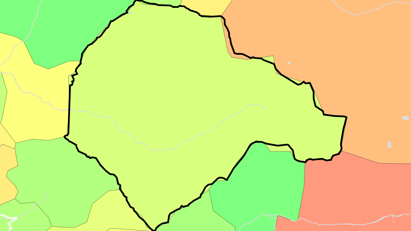 Carte des prix de l'immobilier Valjouffrey