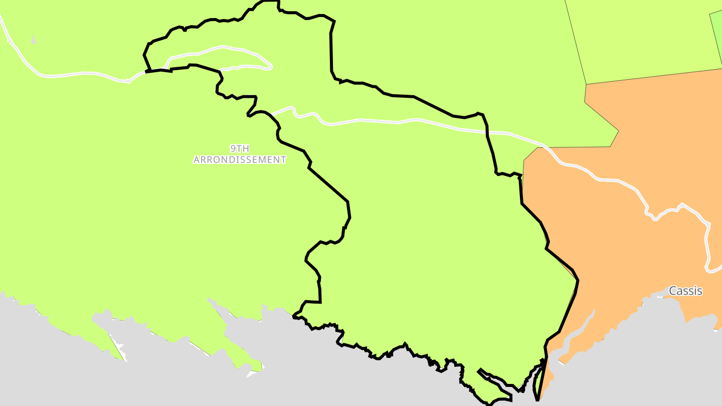 Carte des prix de l'immobilier Vaufrèges