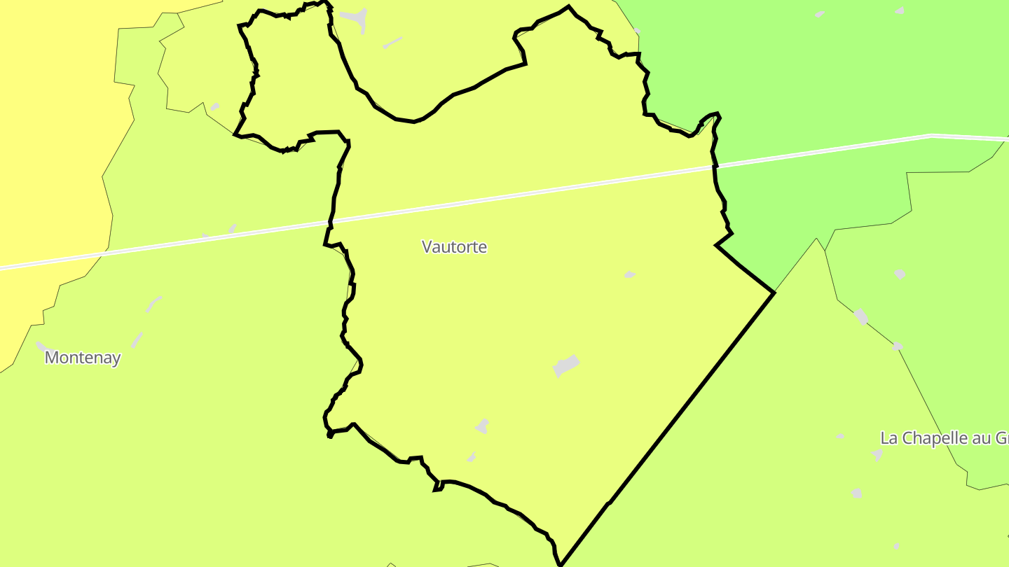 Carte des prix de l'immobilier Vautorte