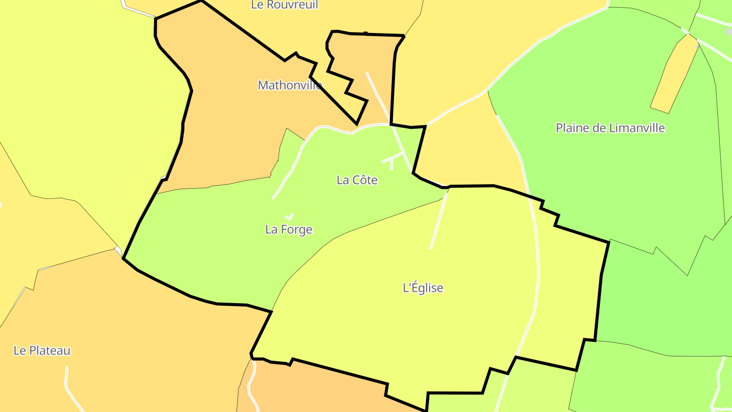 Carte des prix de l'immobilier Veauville-lès-Quelles